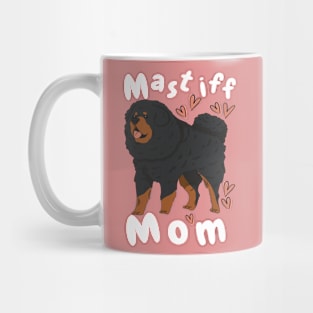 Tibetan Mastiff Dog Mom Cute Art Mug